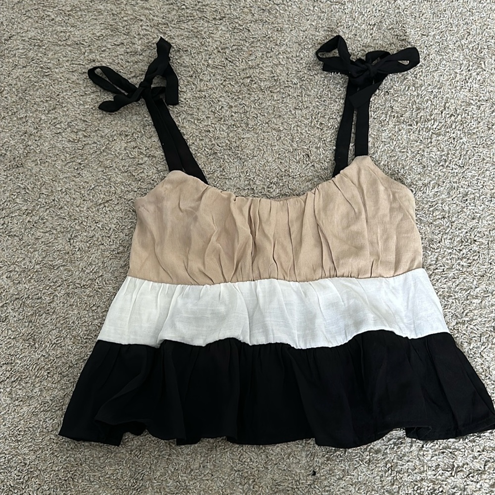 Francesca’s tie strap tank